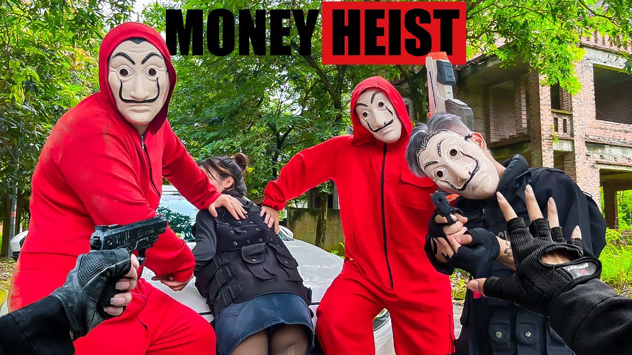 Parkour MONEY HEIST Season 10 || POLICE Can't ESCAPE and SURVIVE In REAL LIFE (BELLA CIAO REMIX) POV