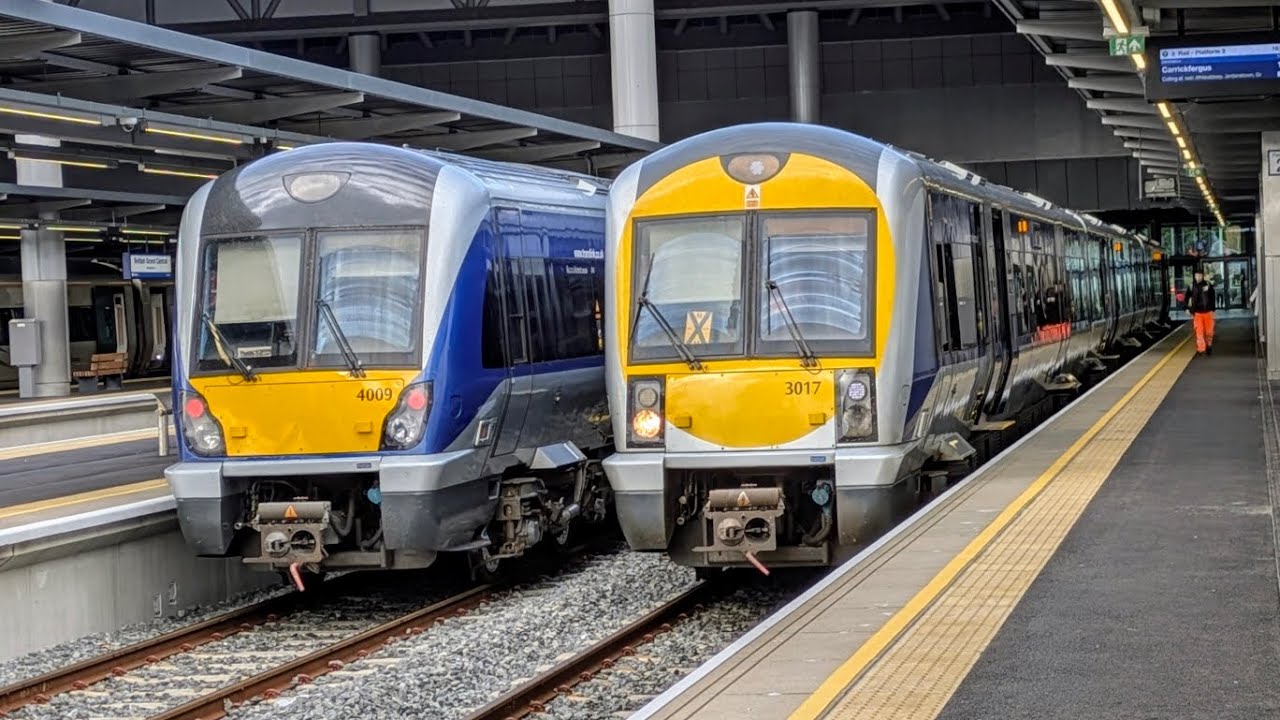 Trainspotting in NORTHERN IRELAND! Belfast Grand Central Station 🇮🇪 - 2nd September 2025