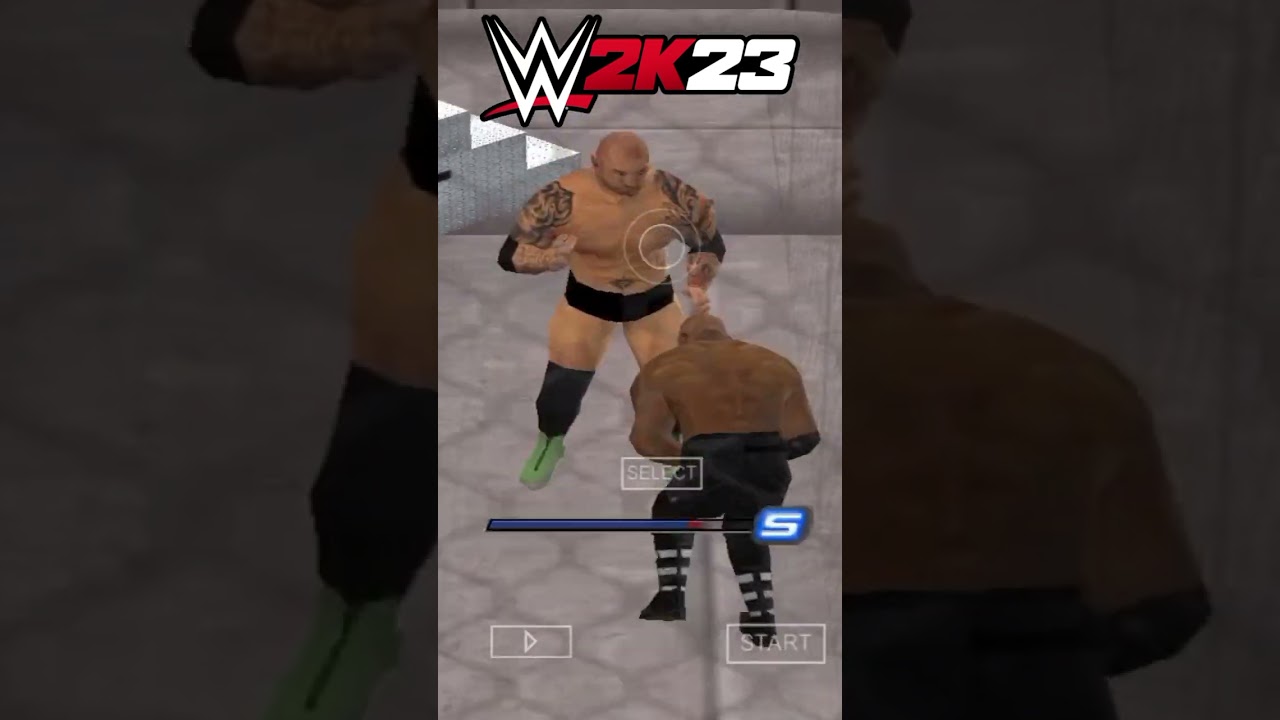 WWE2K22 PPSSPP:- BATISTA EXTREME SPINEBUSTER TO THE LASHLEY  || HELL IN CELL || AK GAMER