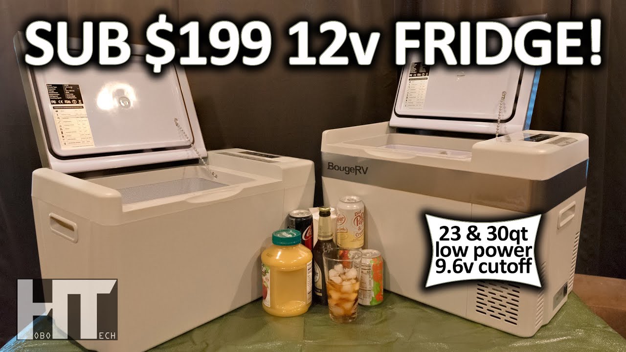 DIRT CHEAP BougeRV 23 | 30 Quart 12v Compressor Refrigerator Freezer Review