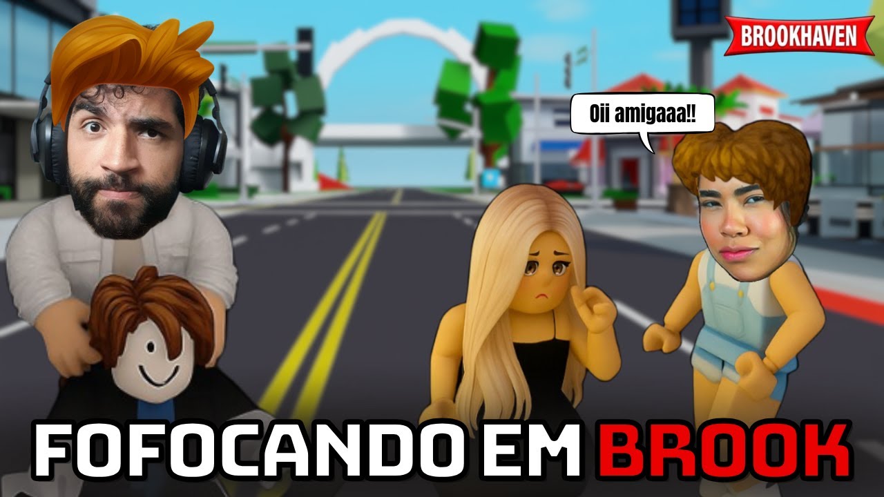 Entrei em BROOKHAVEN só pra FOFOCAR… e olha o que achei!