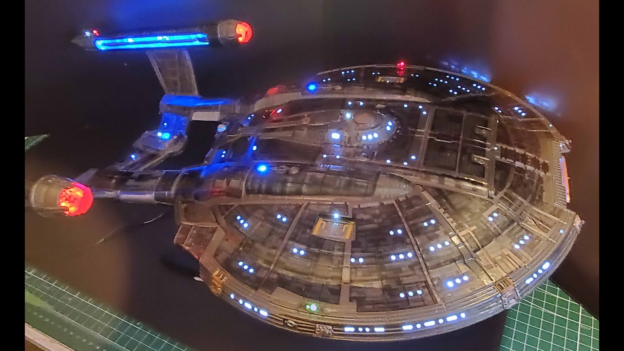 NX-01 350 Scale Build (Part 6)