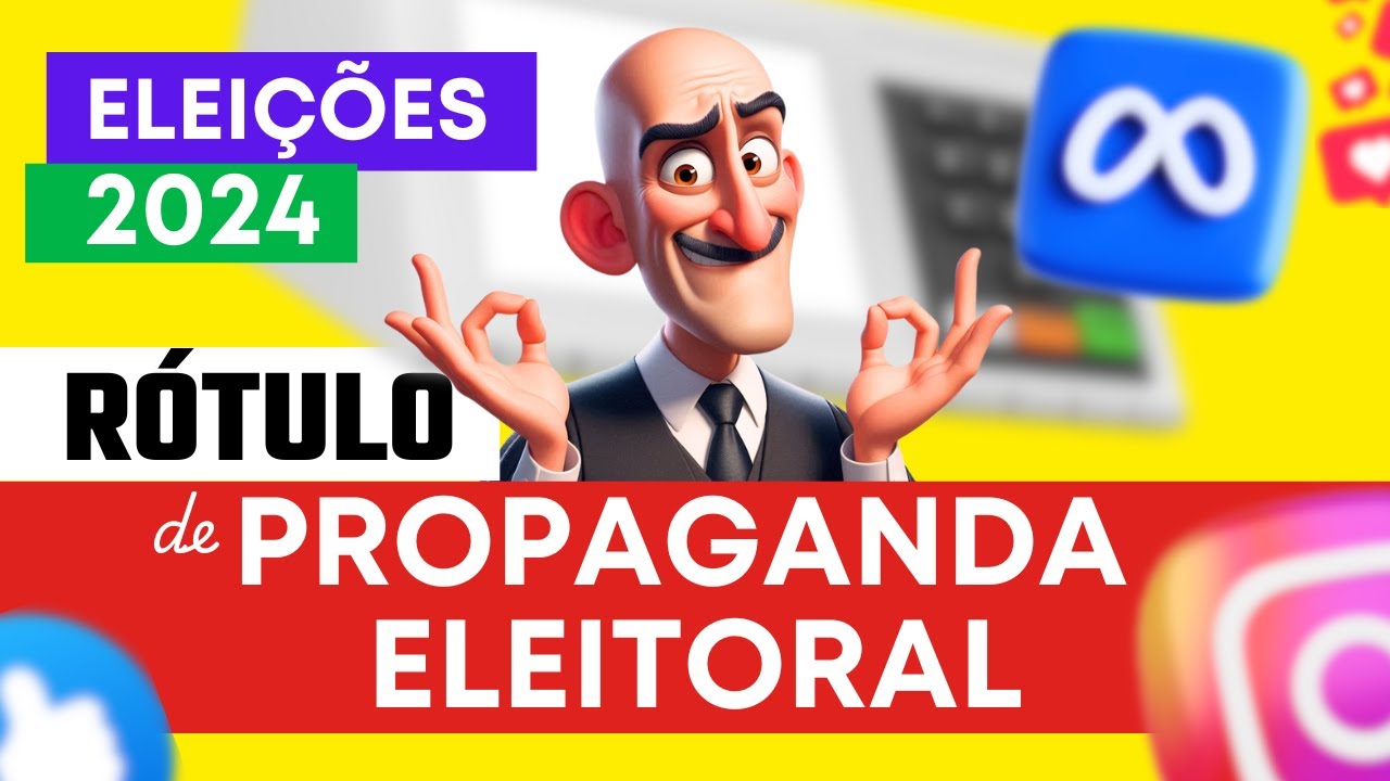 (SEM SITE) R&oacute;tulo de PROPAGANDA ELEITORAL no Facebook Ads