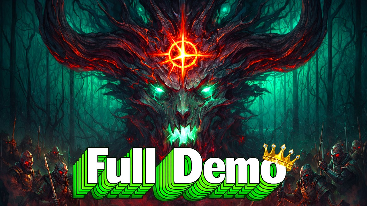 Terrinoth Heroes of Descent - FULL Demo Gameplay (PC/UHD)