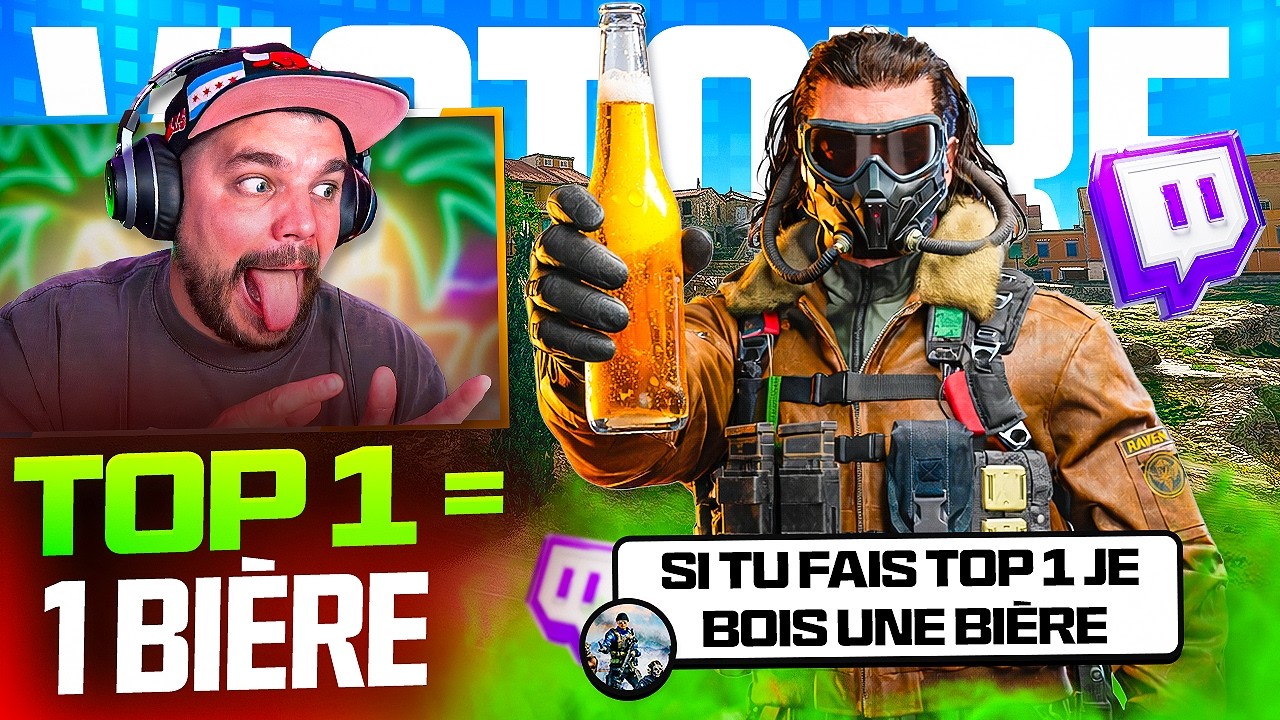 Si je TOP 1 il prend une CERBEZA ! AVALON BLACK OPS ROYALE