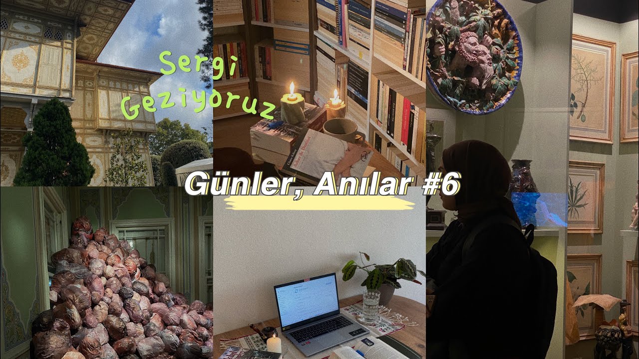 VLOG| Abdülmecid Efendi Köşkü, bolca kitap ve ders📚