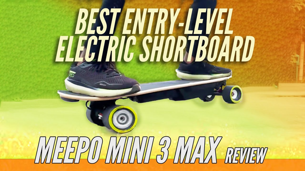 Обзор Meepo Mini 3 Max — лучший электрический шортборд начального уровня