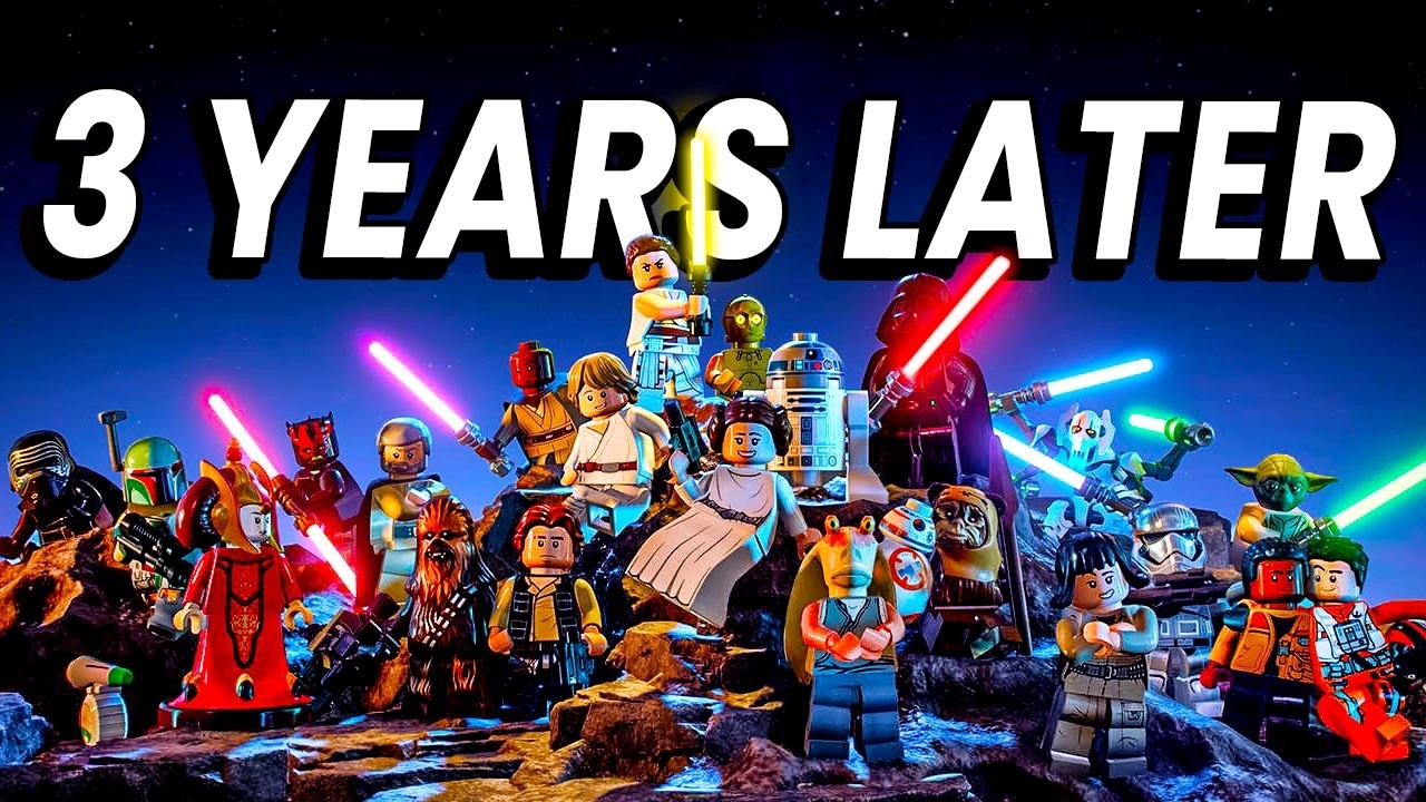 3 года спустя&hellip; ЭТО Lego Star Wars: The Skywalker Saga