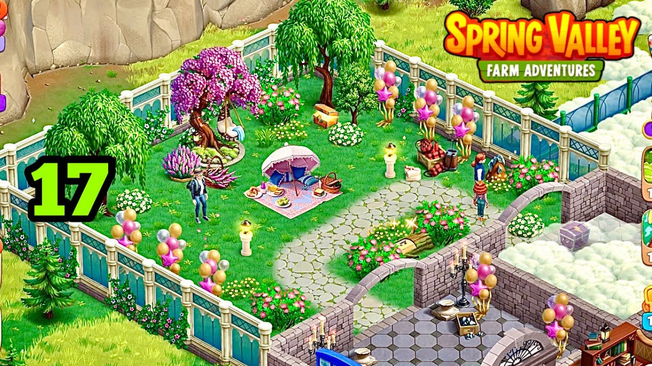 Spring Valley Farm Game. Event Part 17. Gameplay (iOS,Android). #springvalley #farmgame