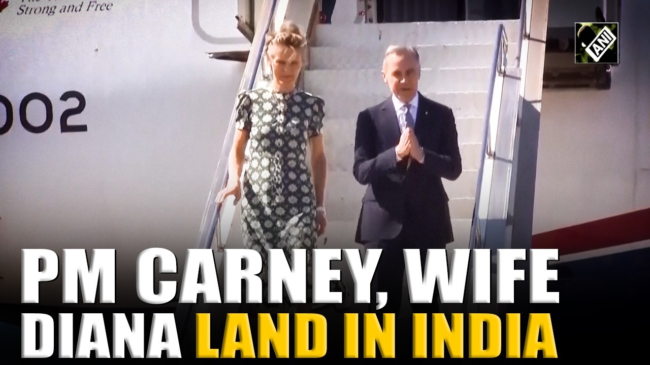 Canada PM Carney, wife Diana Fox Carney land in India for anticipated 4-Day visit to India