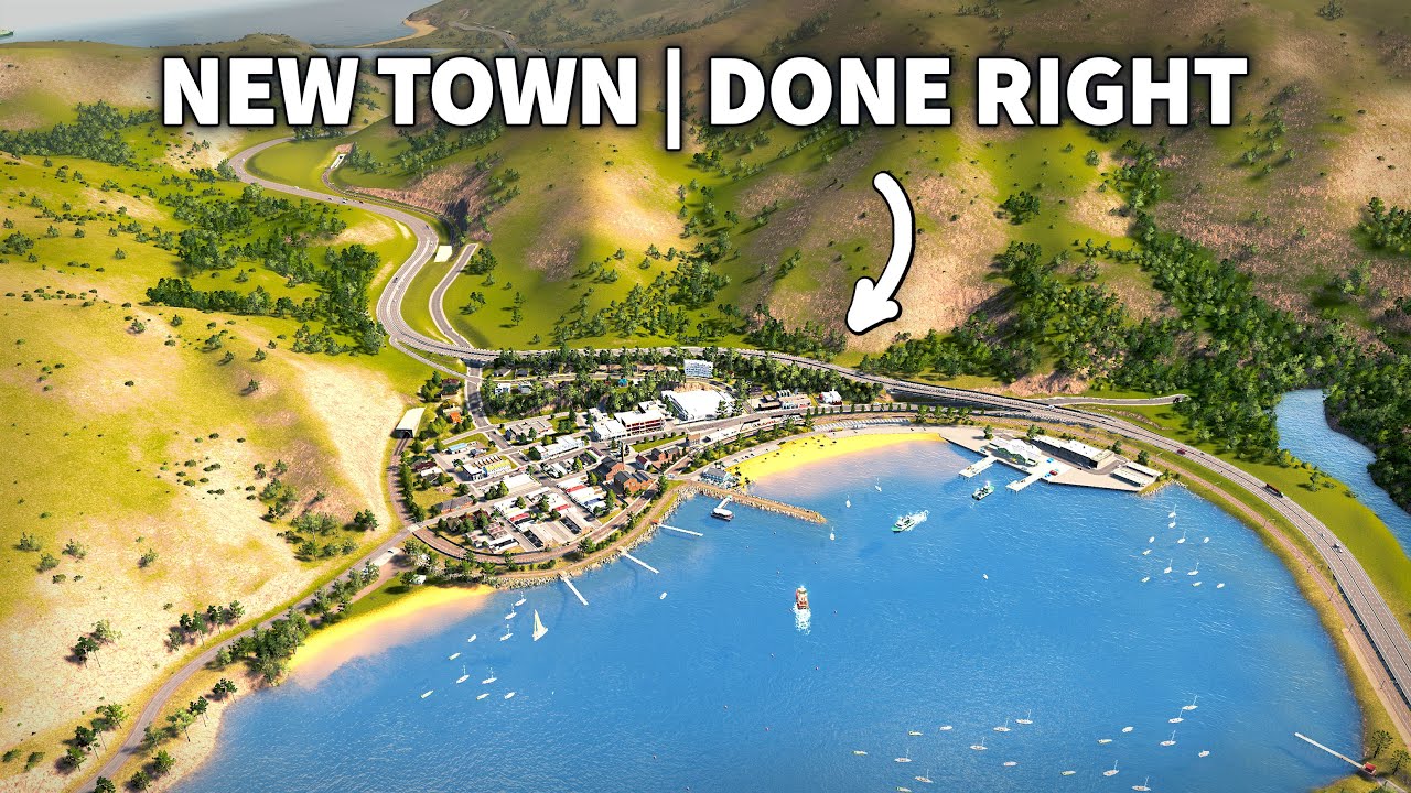 Возможно, это будет моим лучшим началом знакомства с новым городом в Cities Skylines | Oceania 58