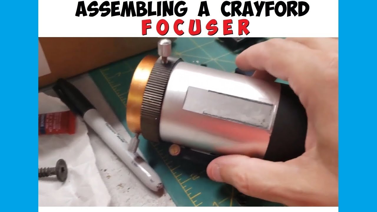 Assembling a Crayford Telescope Focuser For A Telescope