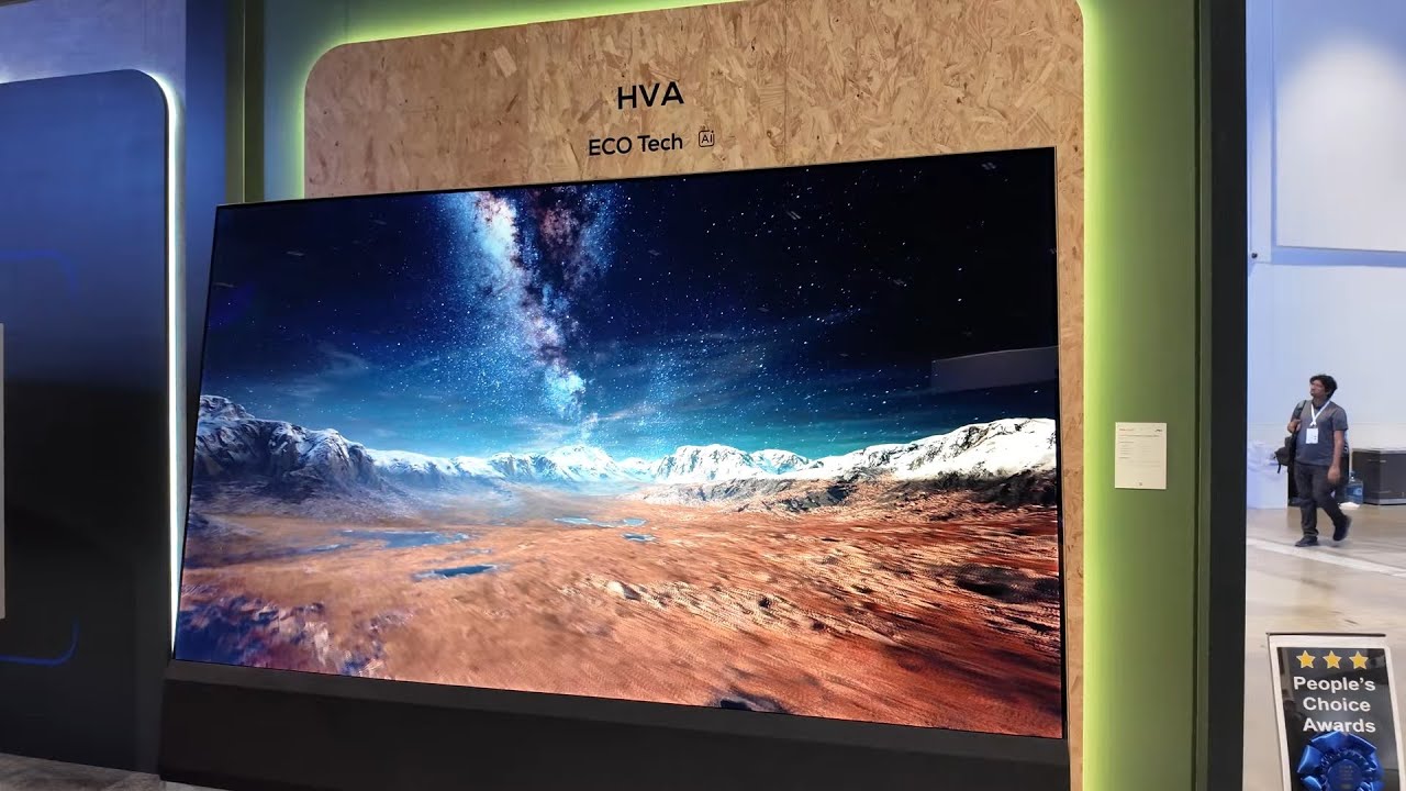 TCL CSOT HVA Display Tech на выставке Display Week 2025: монитор 8K 1000 Гц, телевизор 115 дюймов...