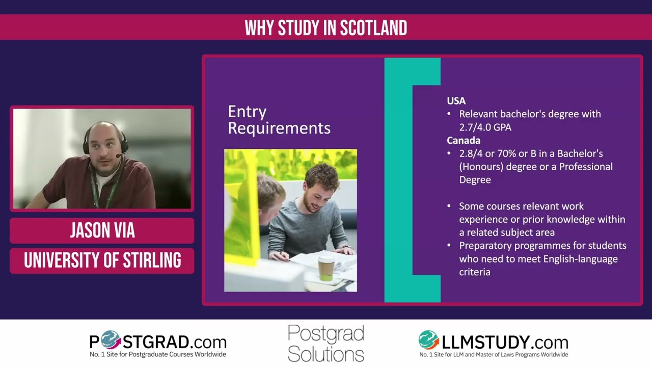Why Study in Scotland?