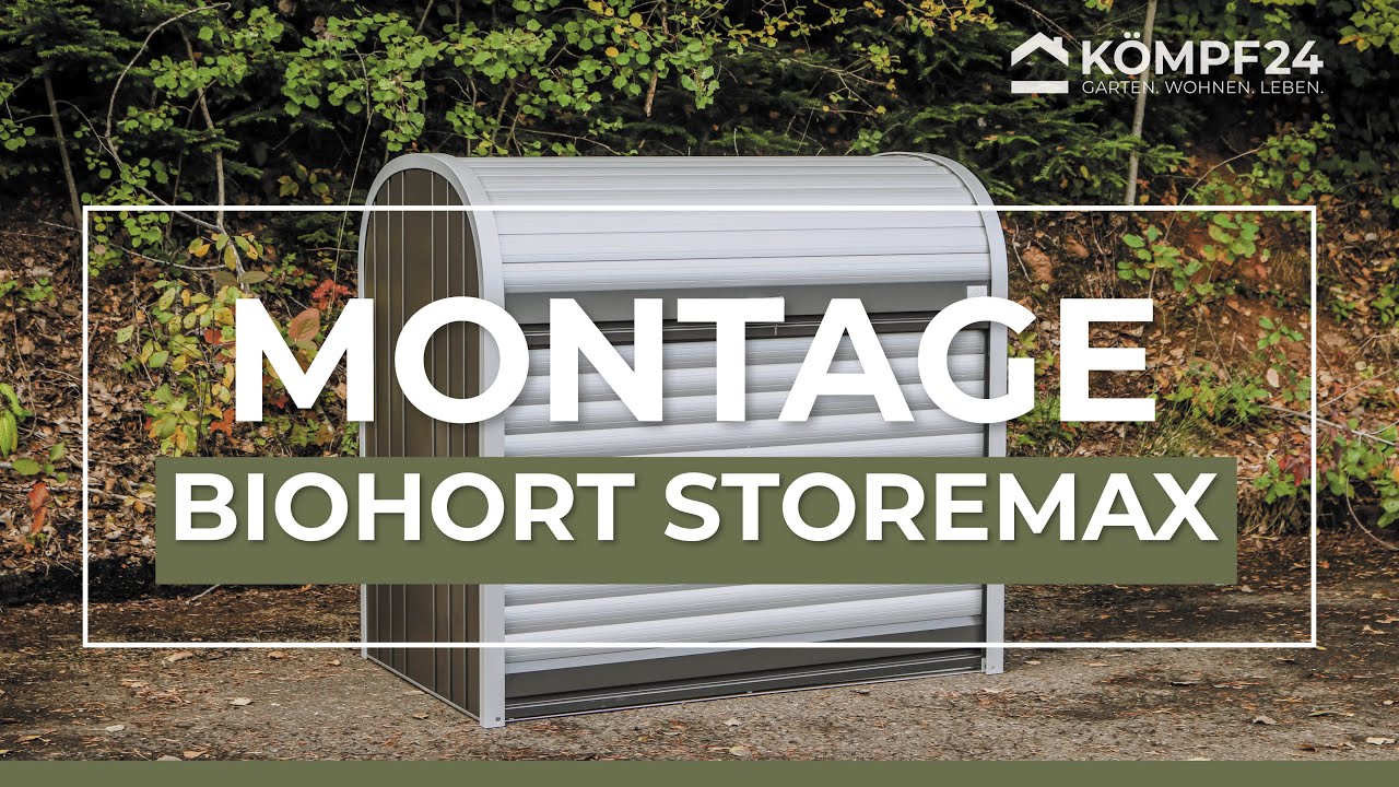 Biohort StoreMax - Aufbau und Montage