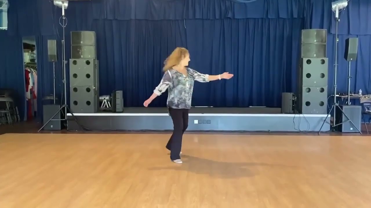 Devil's Call Line Dance Demonstration by Kate Sala