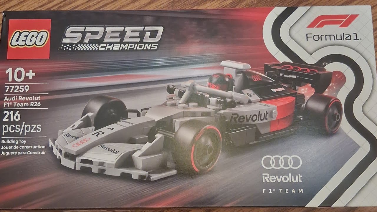 #lego building #formula1 Audi Revolut team R26