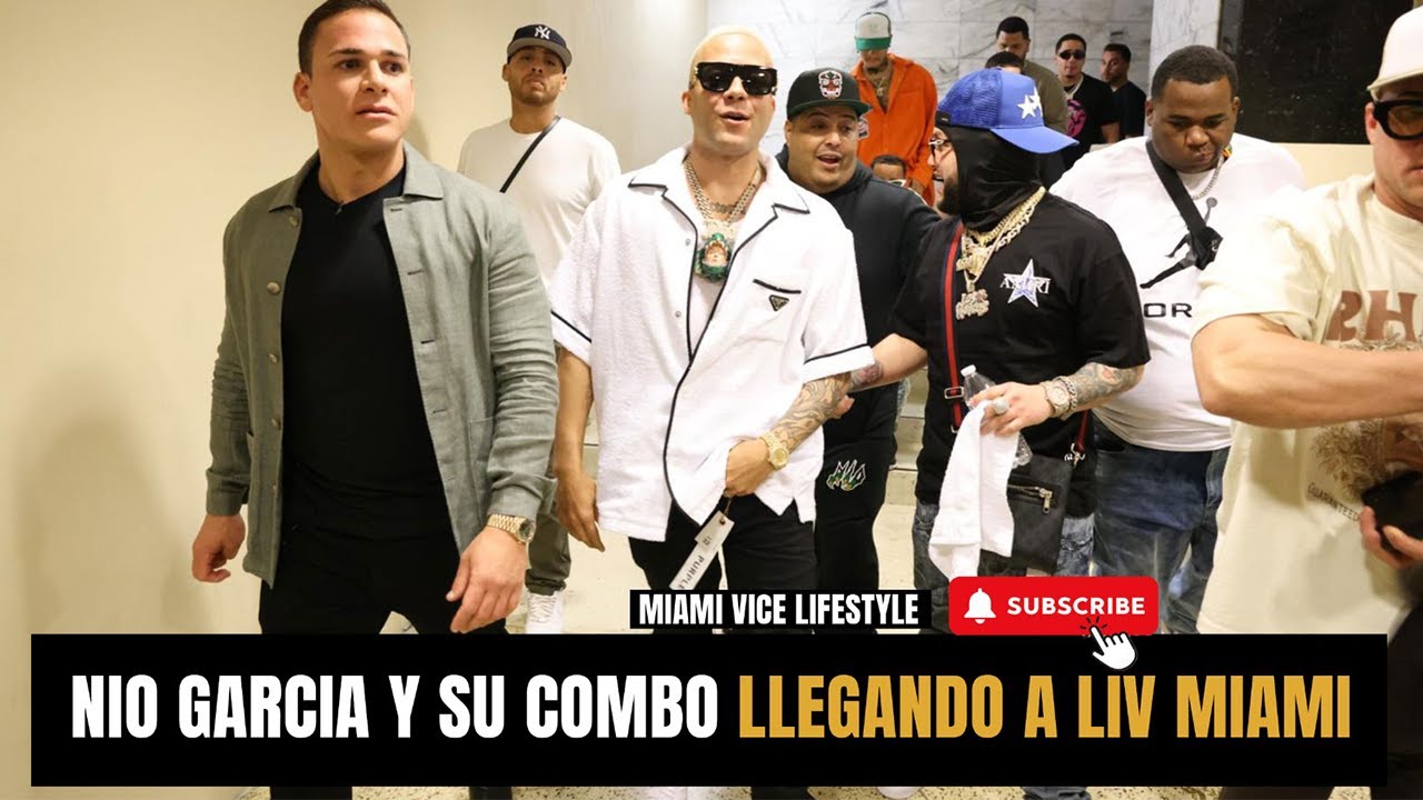 Miami Vice Backstage - Nio Garcia Concert,  Casper Magico...