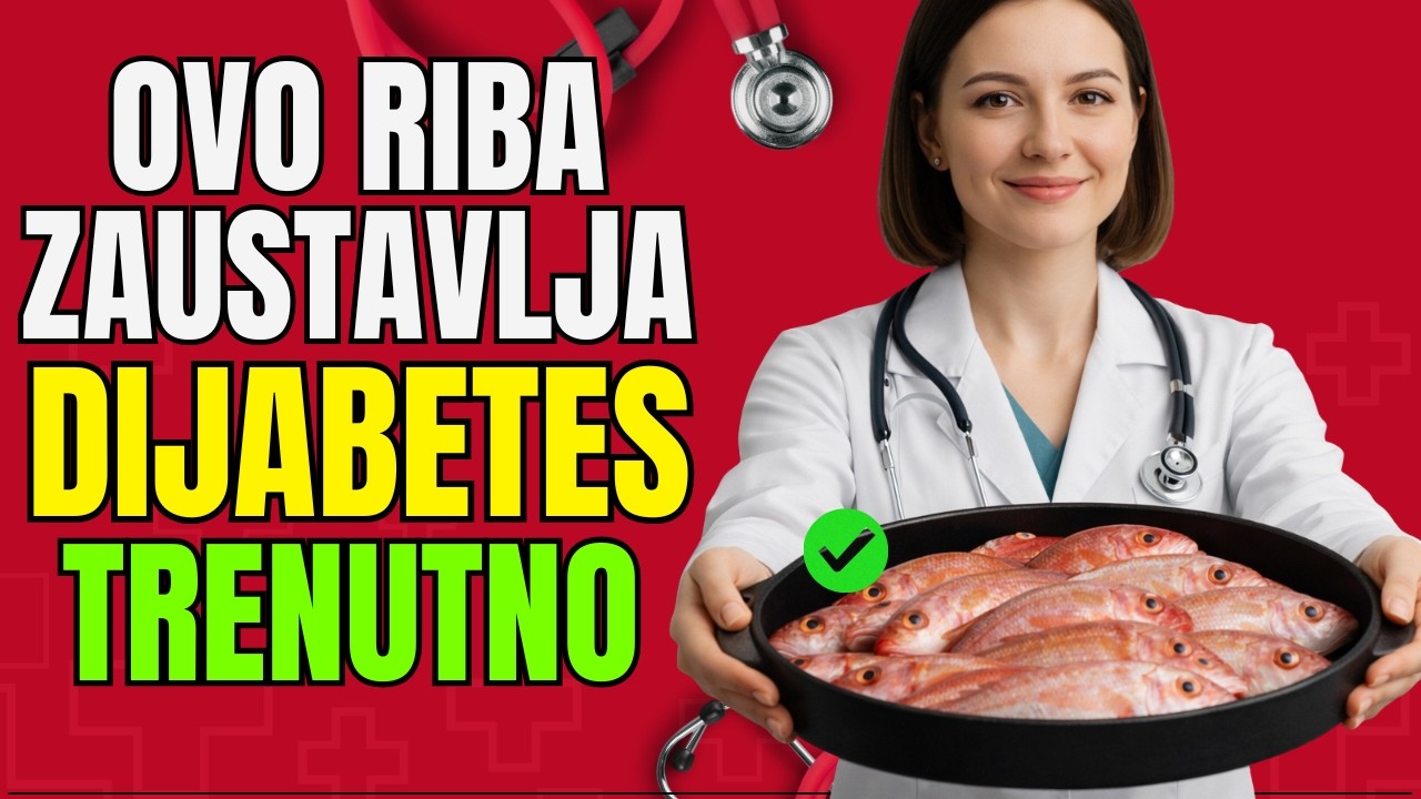 6 riba koje bi svaki dijabetičar trebao jesti za kontrolu šećera u krvi | Dr. Jelena Horvat