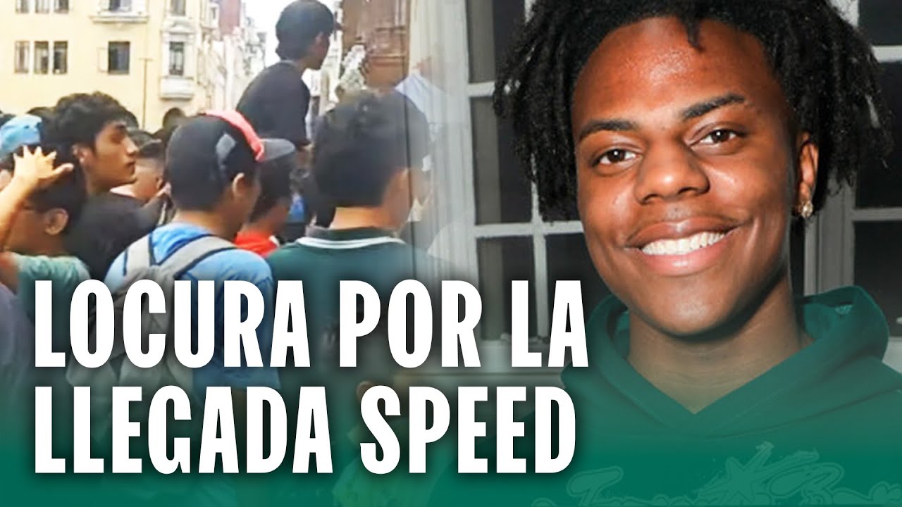 SPEED EN PERÚ: STREAMER ESTADOUNIDENSE LLEGÓ A PLAZA DE ARMAS