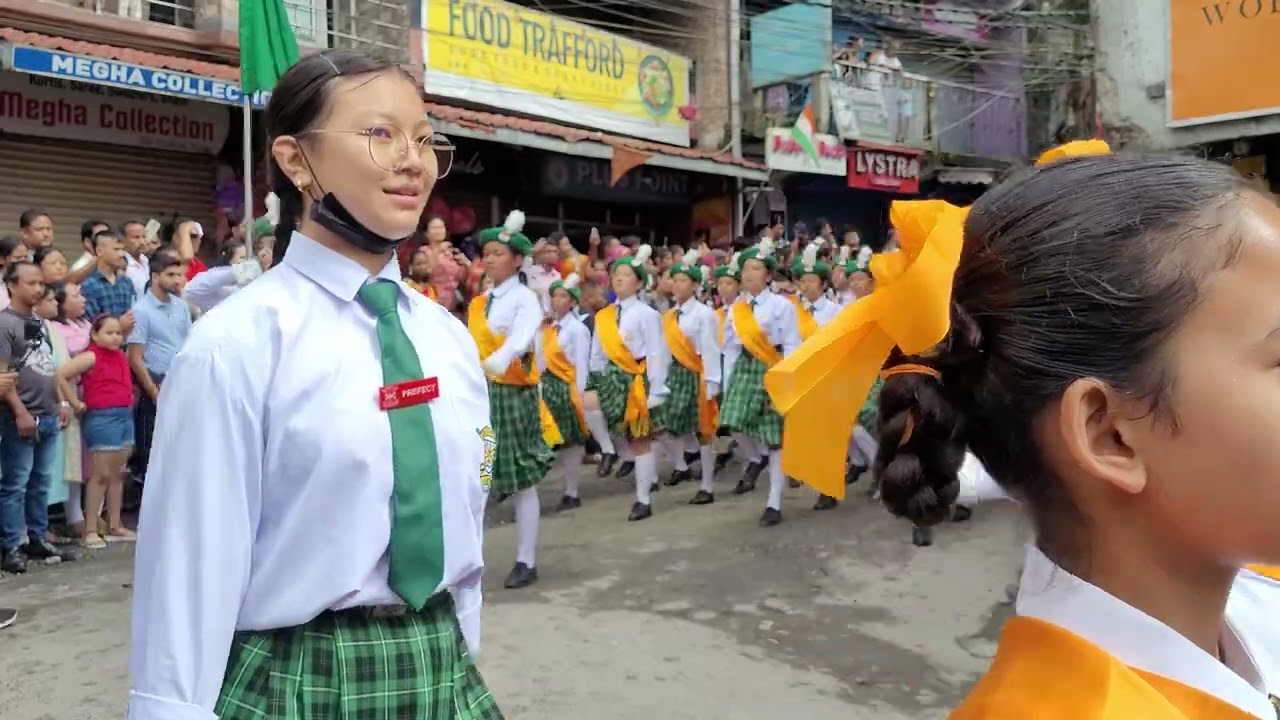 Girls High School (Kalimpong Celebrates 76th Independence Day)