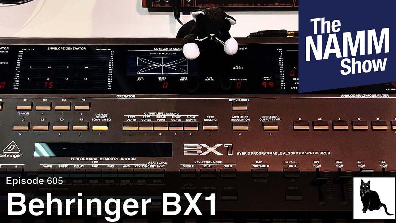 #NAMM 2025: Behringer BX1, Yamaha DX1 и CS80 вместе взятые!