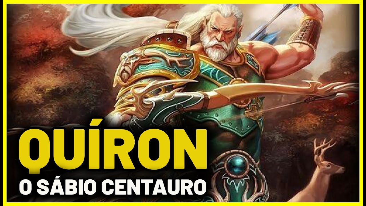 QUÍRON - O SÁBIO CENTAURO - MITOLOGIA GREGA