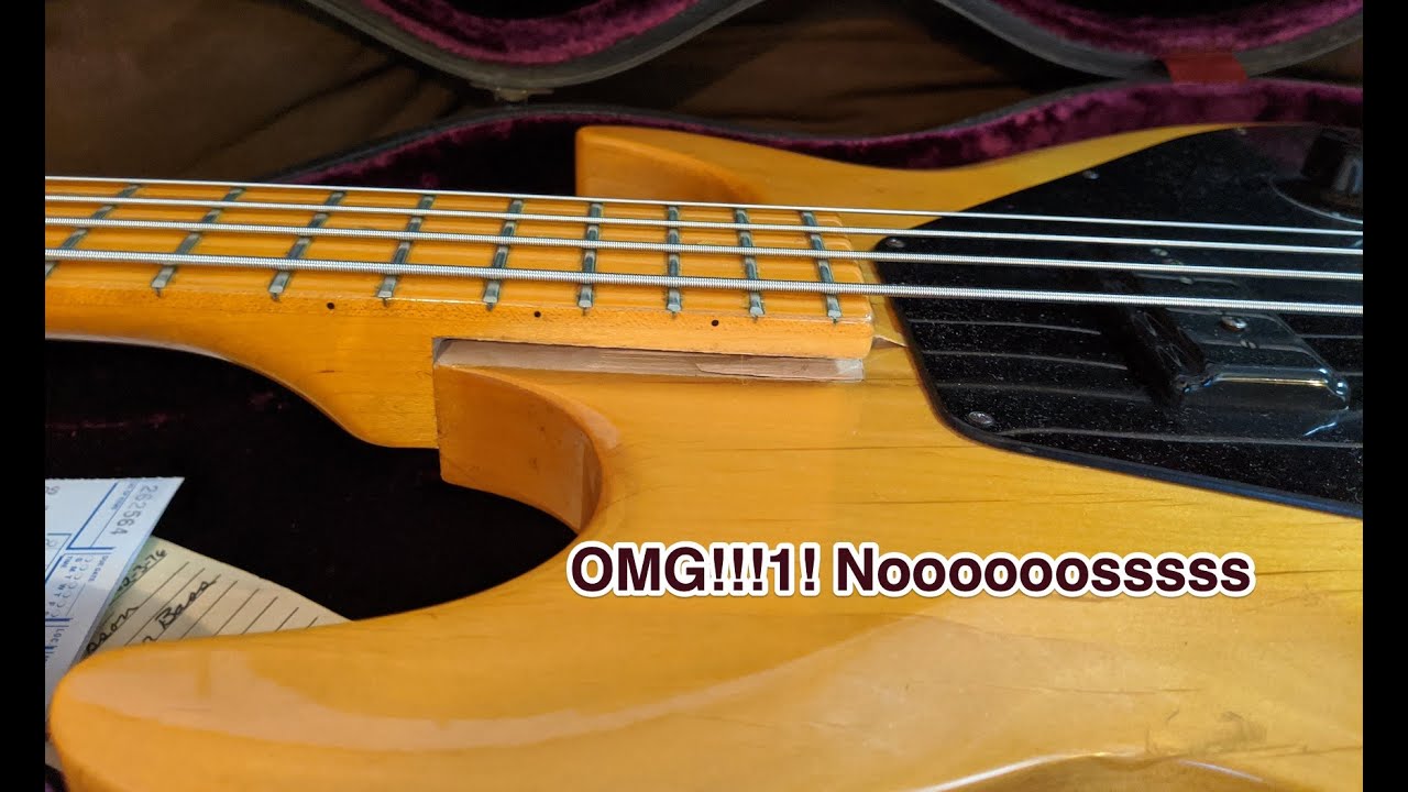 1976 Gibson Ripper Broken During Shipping OMG!