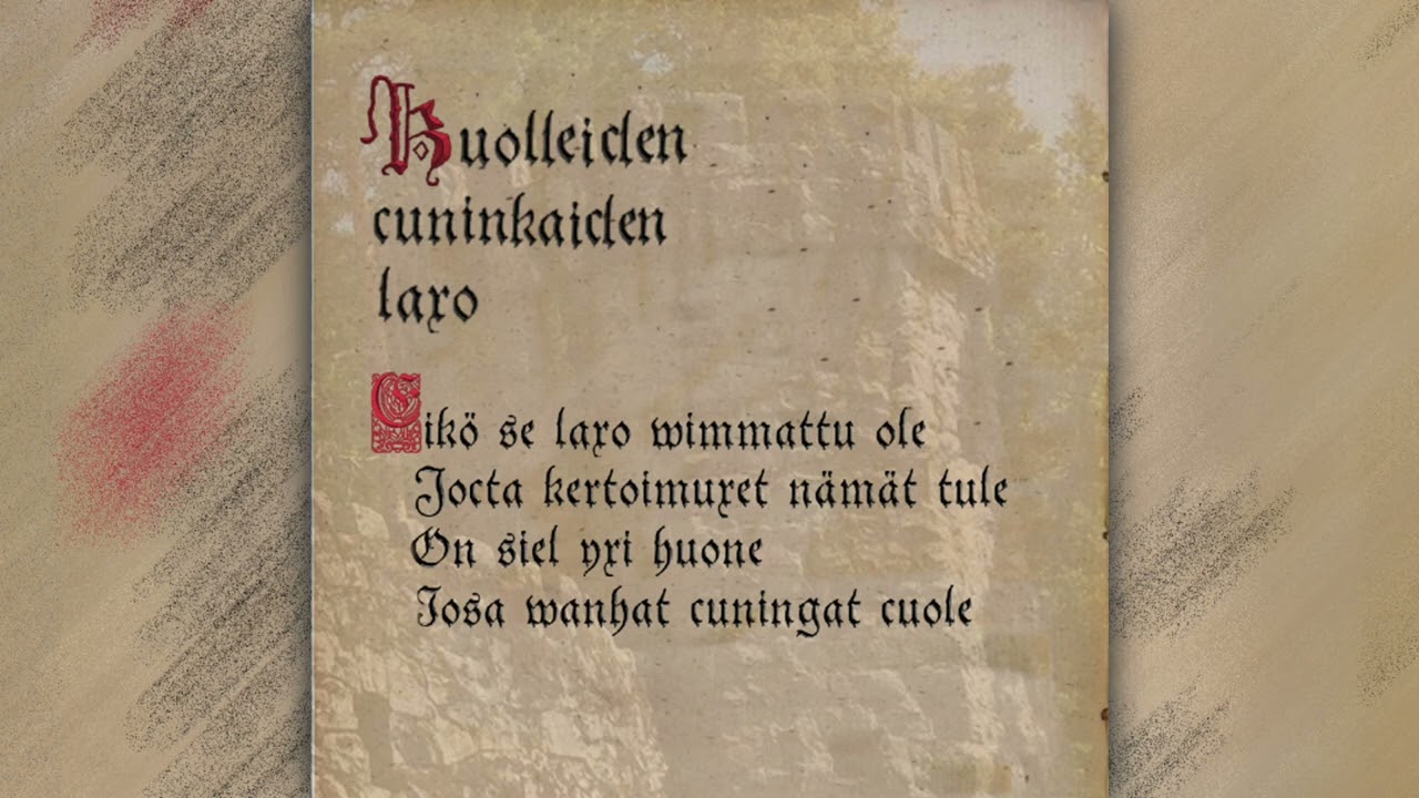 Kaikkivaltias-Cuolleiden cuningaiden laxo (Single)