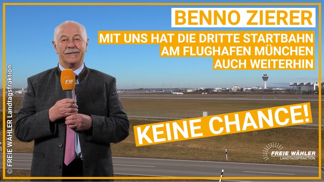 Mit uns hat die dritte Startbahn am Flughafen M&uuml;nchen auch weiterhin keine Chance!