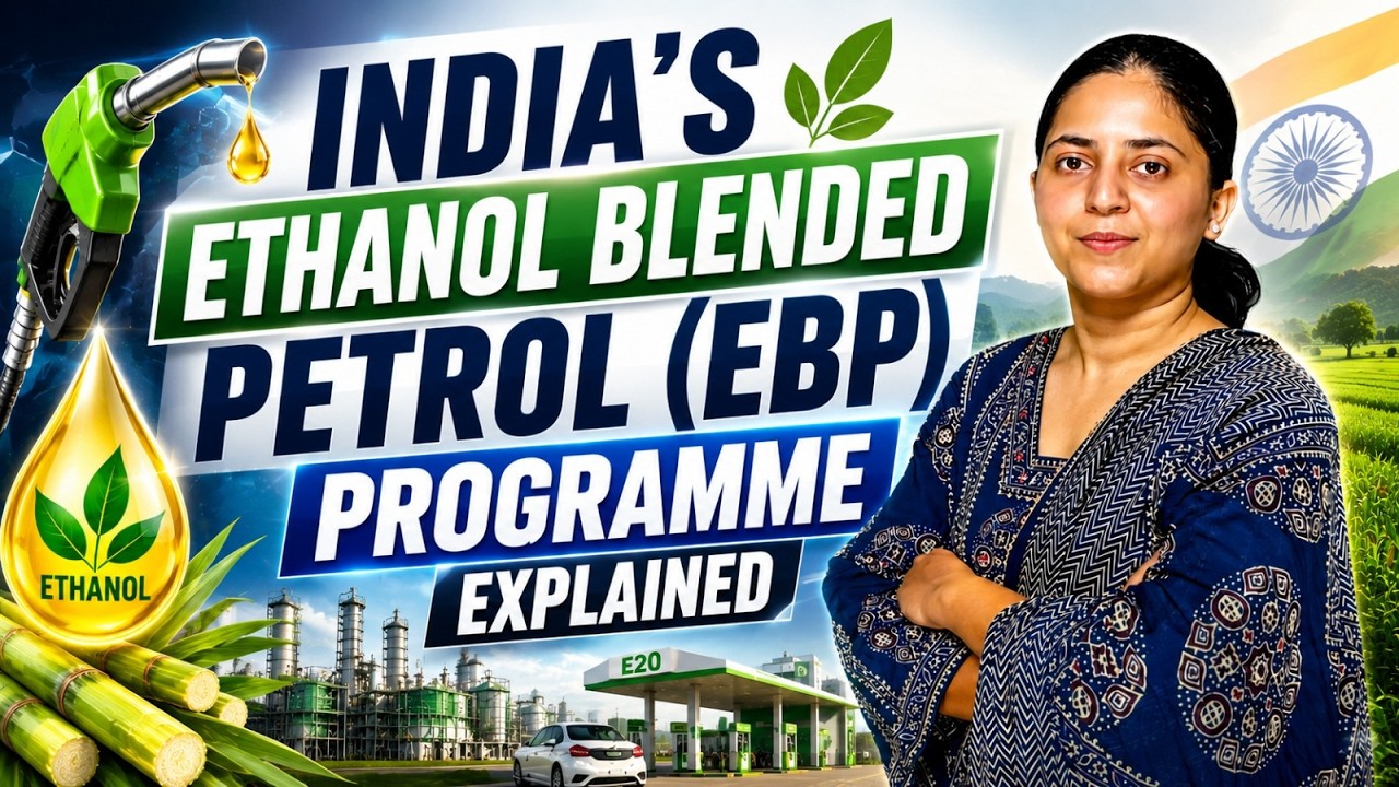 What is the Ethanol Blended Petrol (EBP) Programme? Explained | UPSC Current Affairs 2026