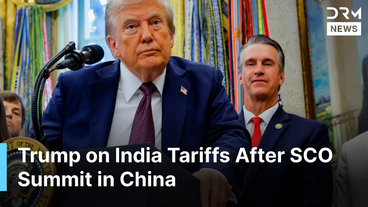 Trump Slams India's 'Highest Tariffs', Says No Possibility of Reduction After SCO Summit | AC1G