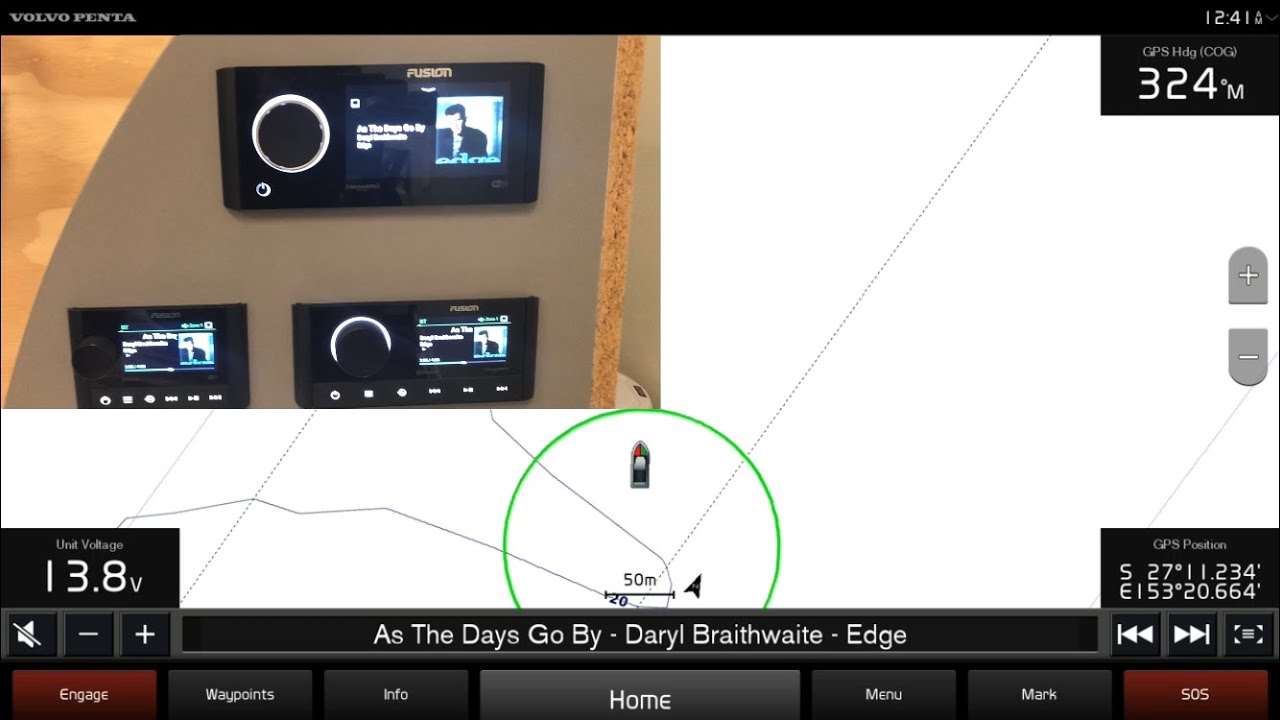 Audible Alerts through Fusion Stereo - Garmin