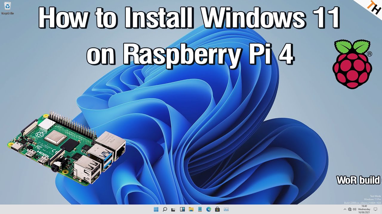 How to install Windows 11 on Raspberry Pi 4 & 400 |FULL guide + Overclock & Setup |By TH