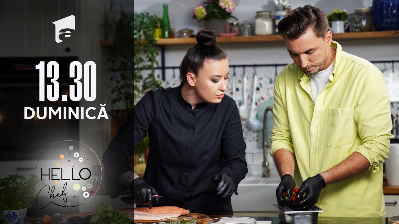 Roxana Blenche şi Mihail Pautov fac piure de conopidă! Cum arată platingul reţetei | Hello Chef