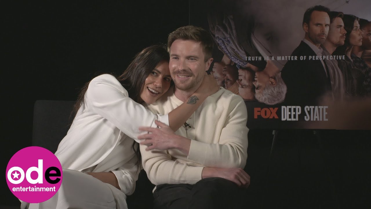 Joe Dempsie & Karima McAdams get VERY flirty during interview about Deep State Season 2!!