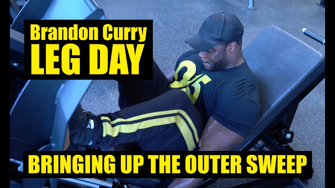 Brandon Curry Shows You How To Build Your Outer Leg Sweep | Leg Workout with Brandon Curry
