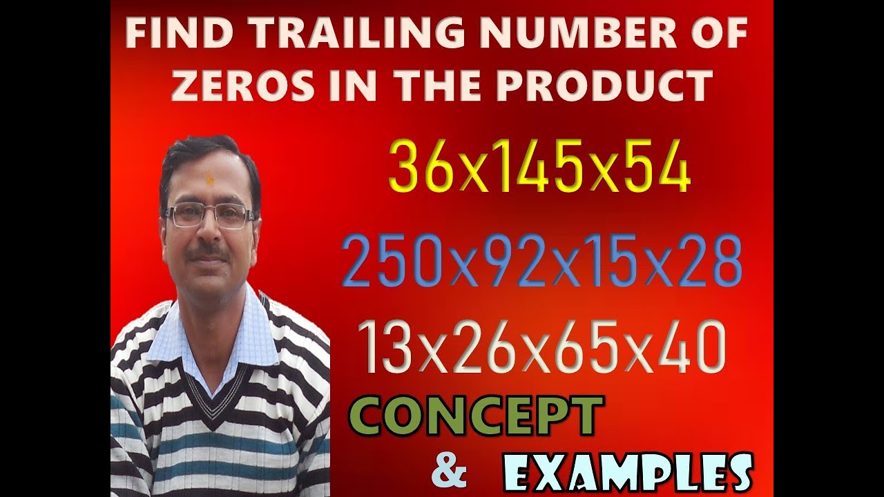 How Many Zeros in the Product ? Find in 3 Seconds