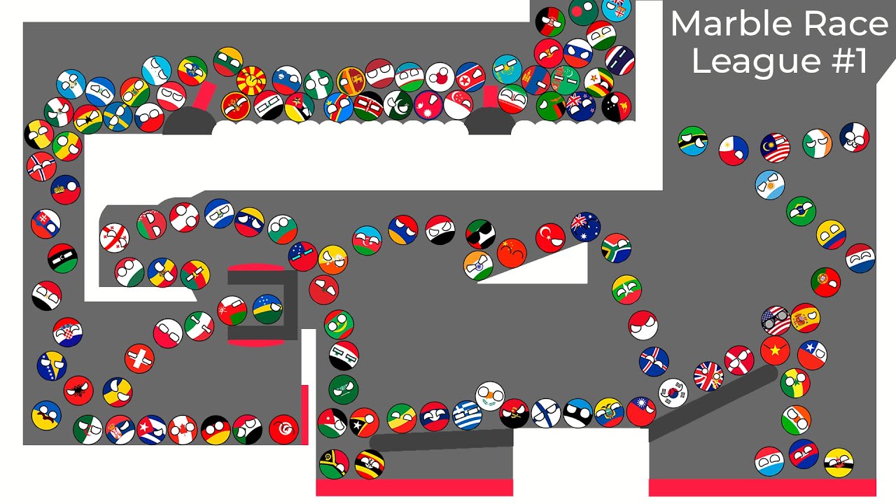 Countryballs Marble Race League #1 | Осенняя лига 2025 года