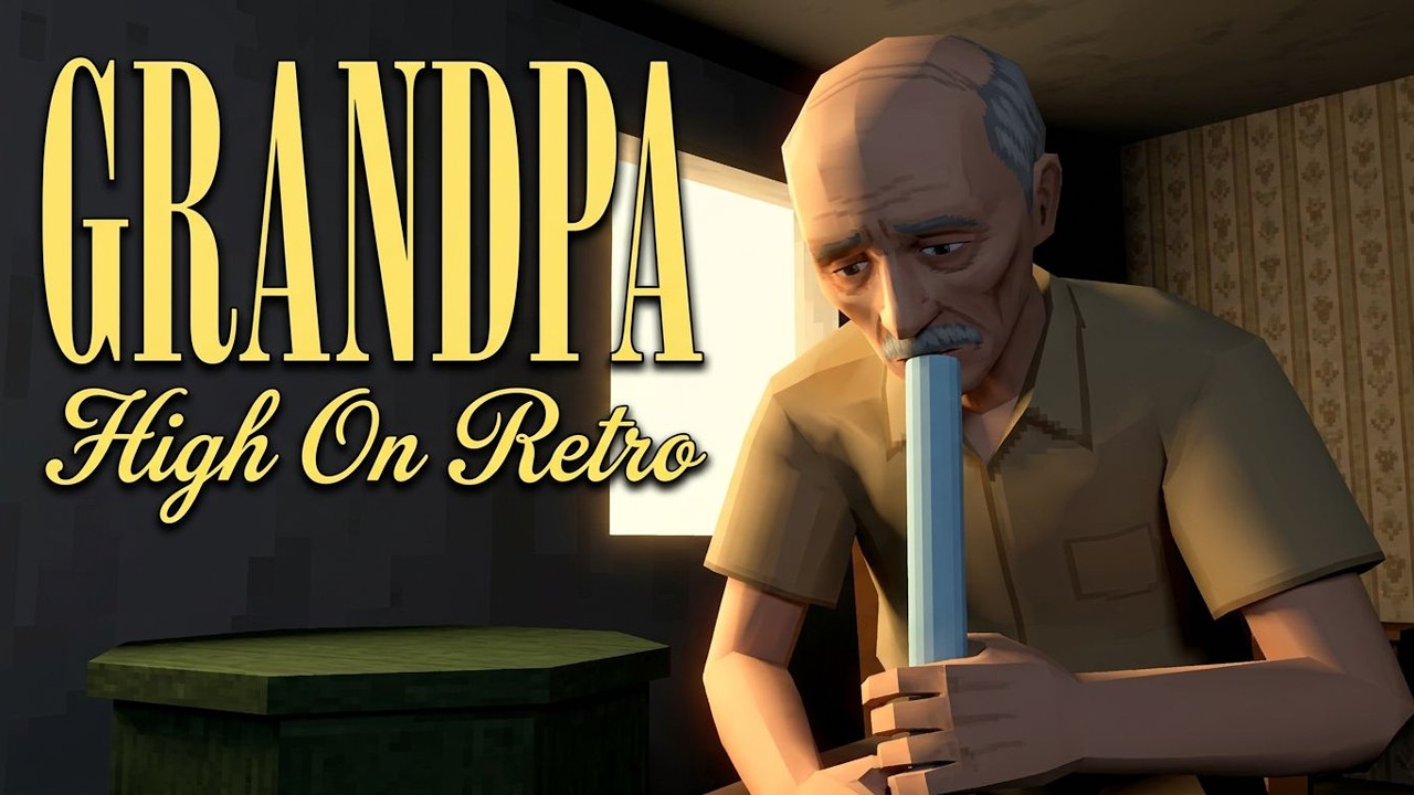 Don't mess with Grandpa | Grandpa High on retro