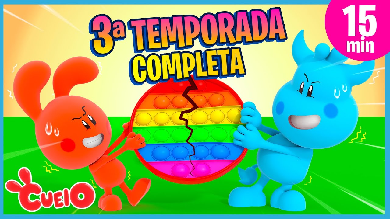 Turma do Cueio 3ª Temporada Completa ESPECIAL | 15 Minutos de Vídeo | Desenho Animado para Criança