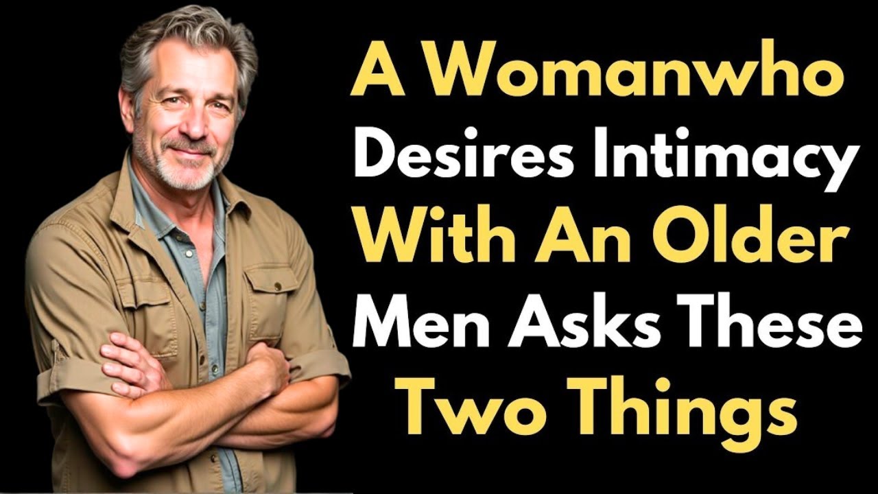 When a Woman Craves an Older Man, She Always Tests Him with These Two Questions   Female Psychology