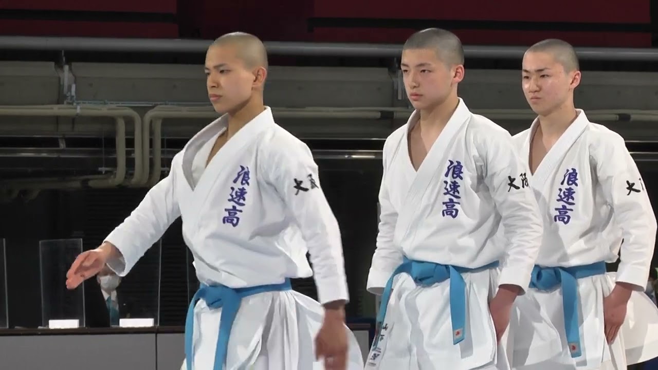 40回高校選抜　男子団体形　決勝　大阪学芸VS浪速