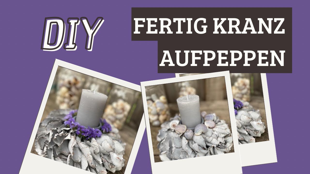 Kranz aufwerten *** Kranz ver&auml;ndern *** Kranz Idee ***