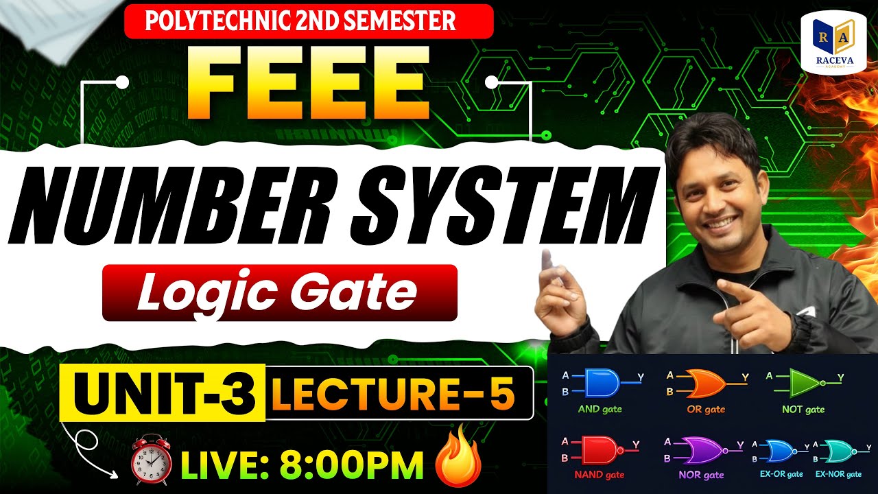📚Number System | FEEE ( UNIT-3 ) Lecture-5🔥 | Polytechnic 2nd Semester |#racevasemester