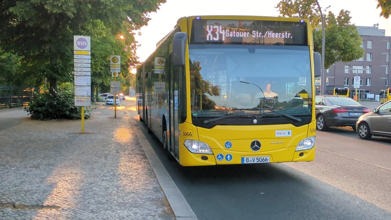 Berlin Bus|Aussetzermitfahrt #19 auf dem X34 von Hertzallee bis Gatower Straße/Heerstraße