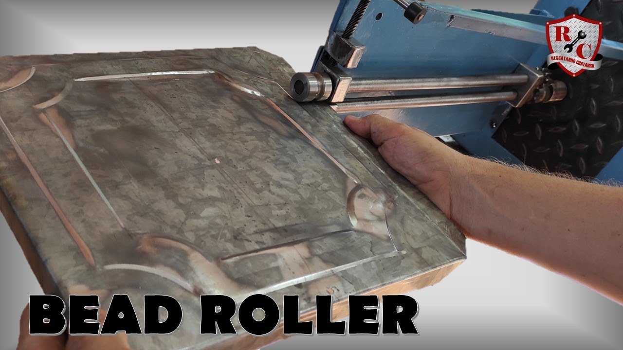 I Build Electric BEAD ROLLER for sheet metal / Construyo Biseladora bordonadora de lamina casera