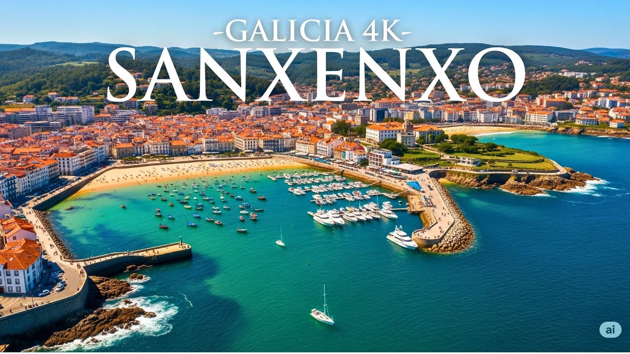 Así es la Playa Más Increíble de Galicia 😍 | Un Paraíso en Sanxenxo