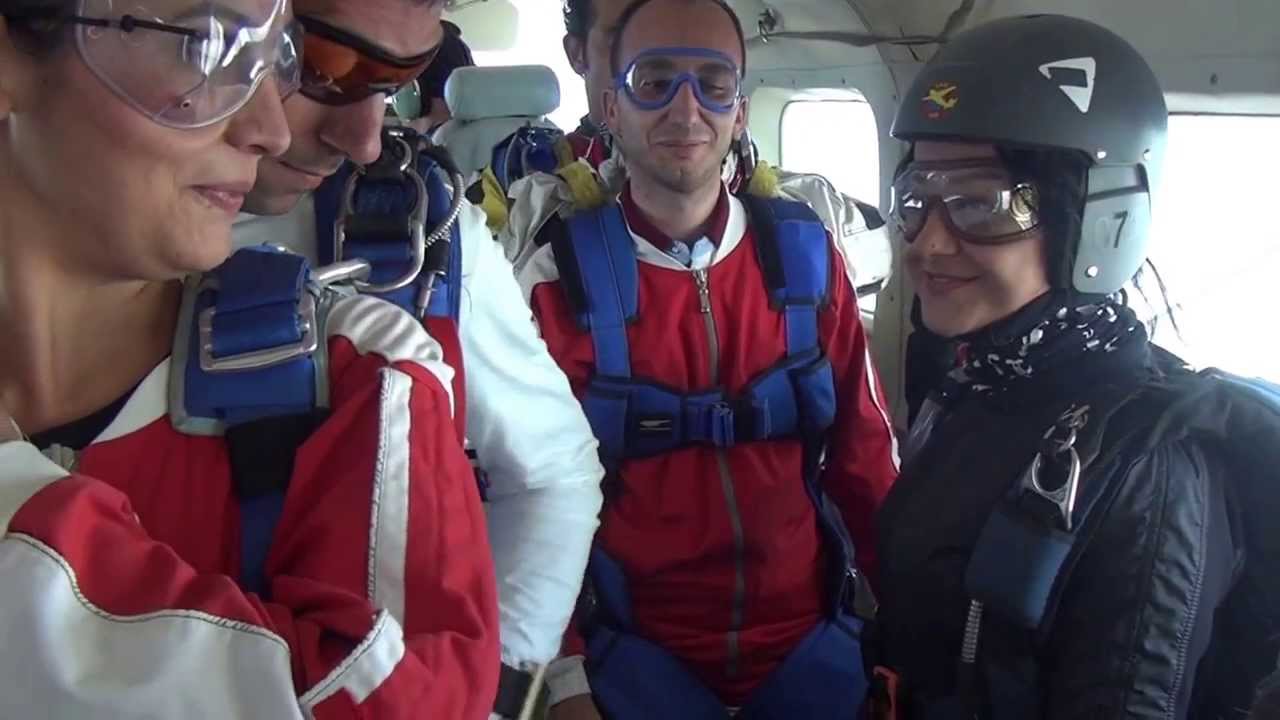 Tandem atlayışı Ali Yiğit KESKİN (skydiveefes thk g&ouml;k&ccedil;en havacılık efes dropzone)