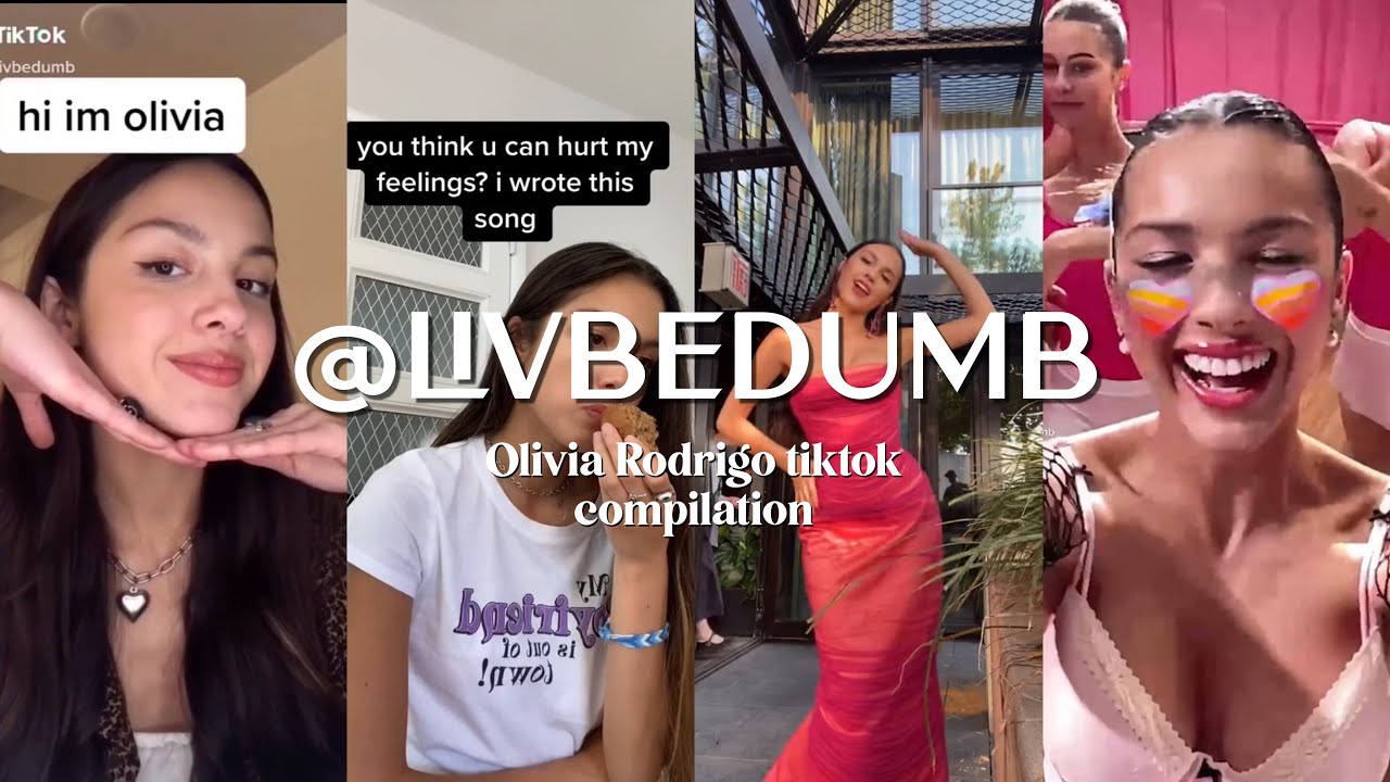 All Olivia Rodrigo Tiktoks [2020-2021]